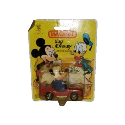 WALT DISNEY MATCHBOX DIECAST Car 1979 WD12 MICKEY MOUSE HELMET Shelf Wear Read  - Image 1 of 4
