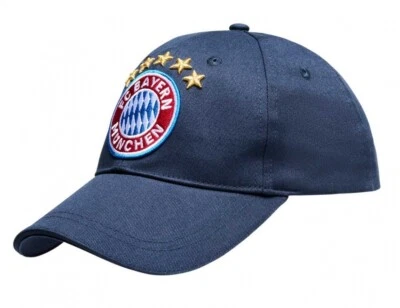 FC Bayern München Basecap Kinder navy - Logo 5 Sterne - Schildmütze Kappe FCB - Bild 1 von 4