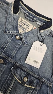 RARE LEVI’S MADE & CRAFTED JAPANESE DENIM TRUCKER JACKET NEW WITH TAGS (X-LARGE) - Picture 1 of 6