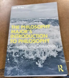 Philosophy Major's Introduction to Philosophy Ken Akiba SC 2020 Routledge GOOD - Picture 1 of 13