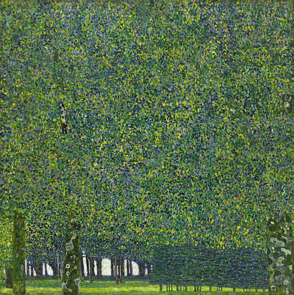 GUSTAV KLIMT THE PARK ART NOUVEAU ART GICLEE PRINT FINE CANVAS - Image 1 of 1