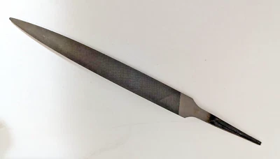 HENRY DISSTON & SONS BARRETTE FILE [1 Cut] [4" FILE] (QTY: 1) USA NOS - Image 1 of 4