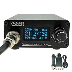 KSGER STM32 OLED Estación de Desoldadura de Aire Caliente Reparación de Teléfono Móvil Pistola de Aire Caliente - Imagen 1 de 6
