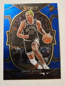 Tarjeta de novato Jeremy Sochan - 2022-23 Select Blue - Imagen 1 de 2