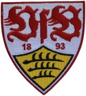 VFB STUTTGART - Wappen - 8,2 cm x 9,2 cm - Patch - 166779