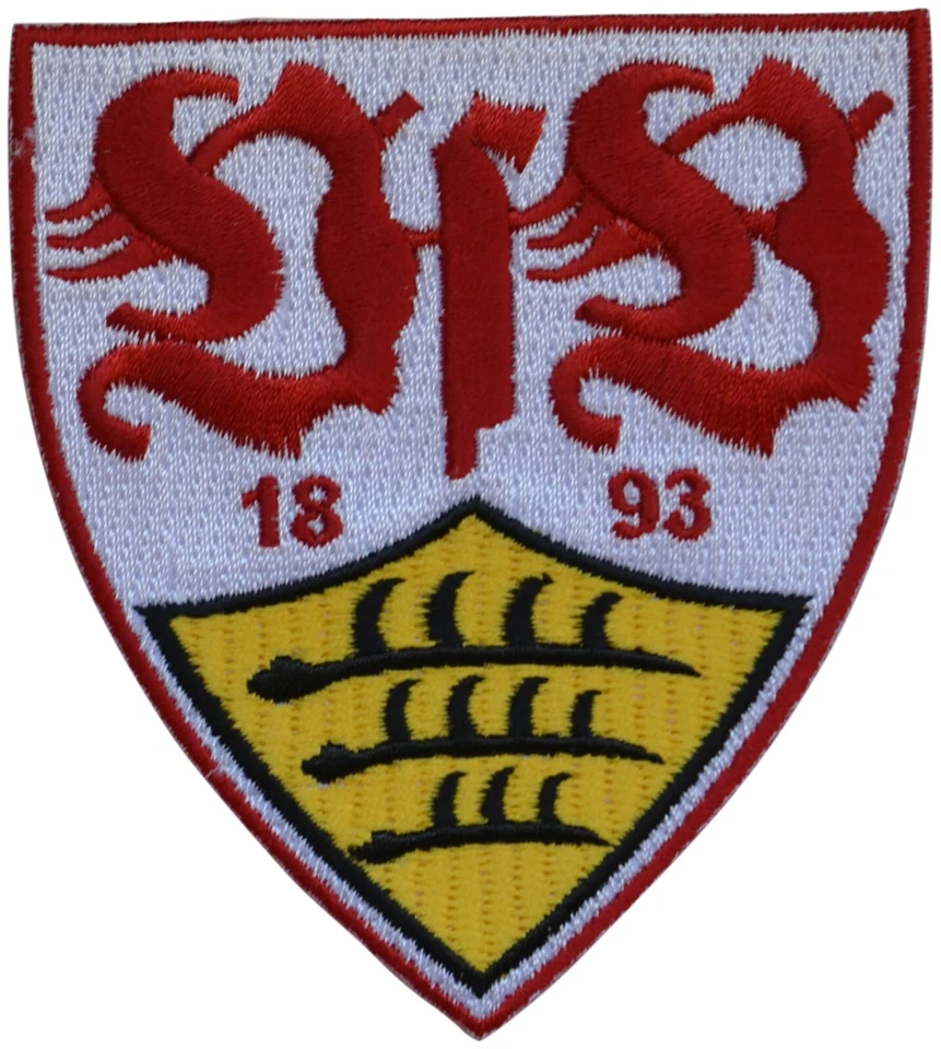 VFB STUTTGART - Wappen - 5 x 4,5 cm - Patch / Aufnäher - 166777