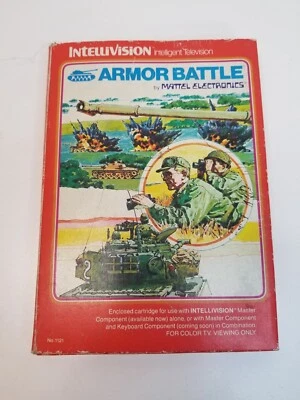 Armor Battle (Mattel Intellivision 1979) BOX and Instructions NO GAME - Image 1 of 4
