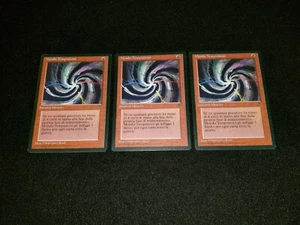 MTG 1x Legends red rare LP Italian FBB Storm World - Reserved List - Picture 1 of 2