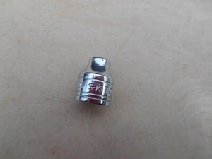 SK Hand Tools 307 3/8" Dr. 7mm 6pt Standard Metric Chrome Socket, New - Foto 1 di 2