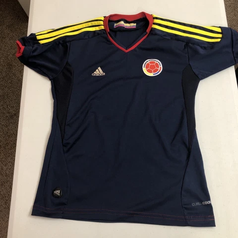 Adidas Federacion Colombiana De Futbol Climacool Soccer Jersey Youth 33 Chest Cover