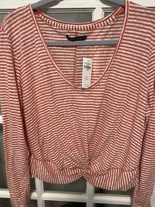 abcrombie and fitch twist front tee xl - Picture 1 of 2