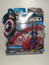 Hasbro Marvel 2011 Captain America Paratrooper Dive MOC FREE SHIPPING
