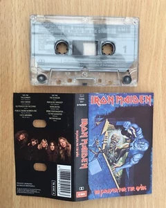 🌟IRON MAIDEN🌟CASSETTE ALBUM🌟NO PRAYER🌟HARD ROCK🌟HEAVY METAL🌟UK🇬🇧SELLER - Picture 1 of 9