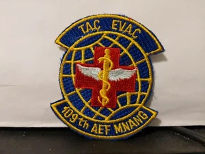 USAF 109th AEF TAC AIR EVAC PATCH 3 x 2 1/2 inches - Picture 1 of 4