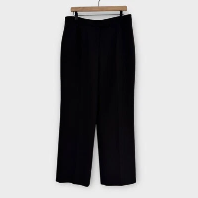 Le костюм женский размер 10 темно-коричневый твердое тело полностью с подкладкой карьера Bootcut платье брюки - Изображение 1 из 4