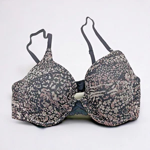Maidenform DM0066 Damen Dreamwire Push Up Bügel BH 34C Wild Camo Schwarz - Bild 1 von 3