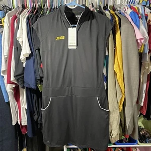 Vestido uniforme de trabajo Jegs Adidas para mujer negro talla 2 nuevo con etiquetas - Imagen 1 de 7