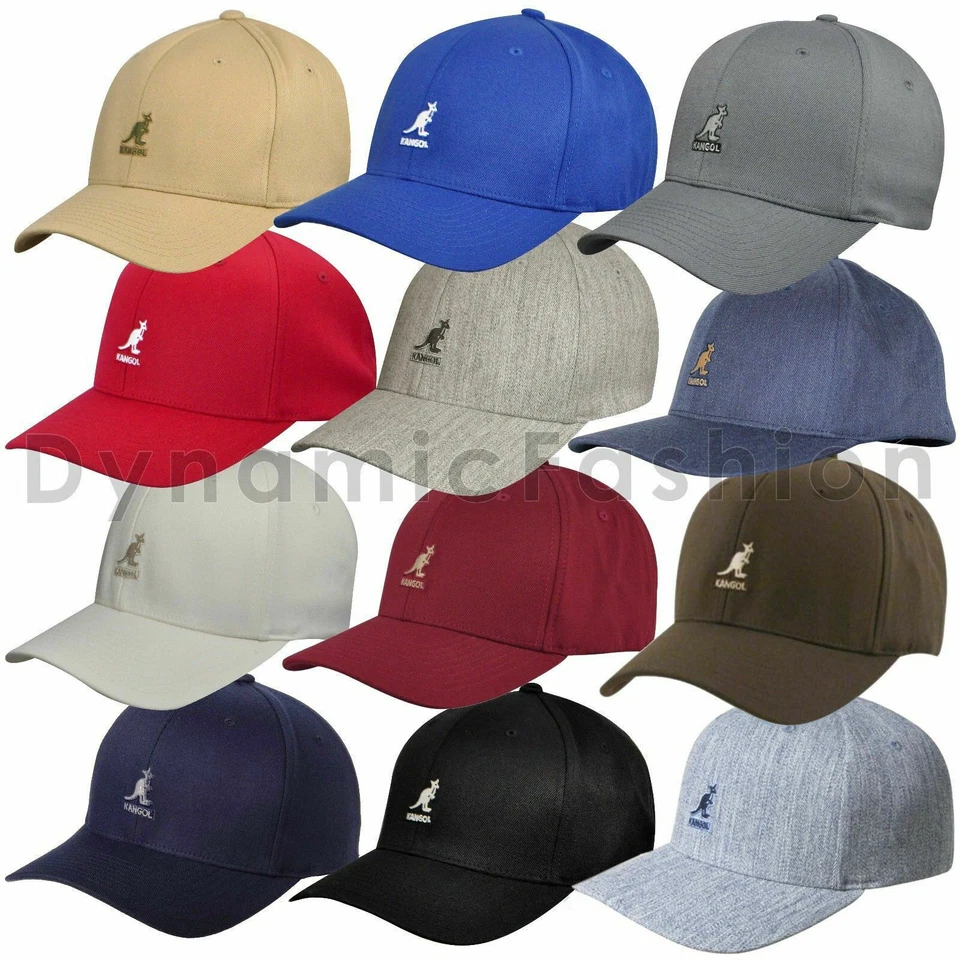 Kangol Flexfit Wool Baseball Hat 8650bc All Colors Size S/M, L/XL, XXL - Image 1 of 1