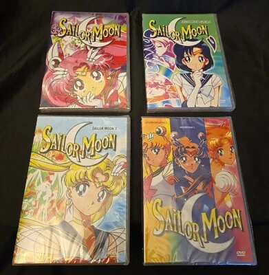 Sailor Moon SuperS Super S  Anime DVD NEW SEALED LOT 4 - JAPANESE - Image 1 of 4