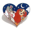 Disney Parks Lady And The Tramp Star Heart Pin