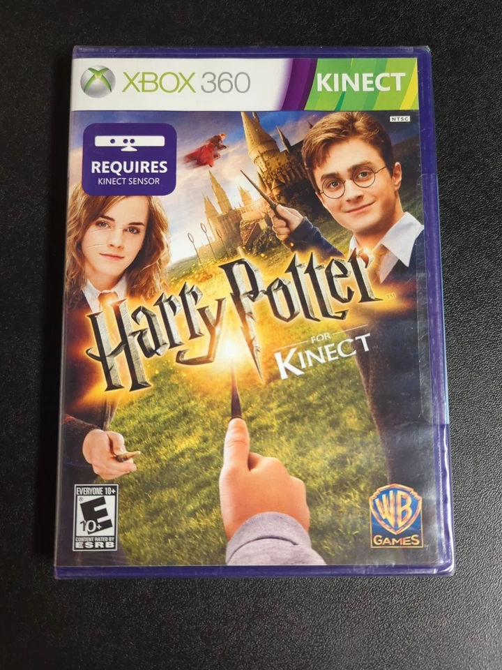 Harry Potter for Kinect (Xbox 360, 2012) New Factory Sealed CIB WB Games - Image 1 of 4