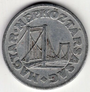 1967 HUNGARY 50 FILLER NICE WORLD COIN - Picture 1 of 2