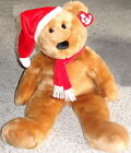 TY BEANIE BUDDY "LARGE 1997 HOLIDAY TEDDY" 24" Teddy Bear CHRISTMAS TAG! #09053