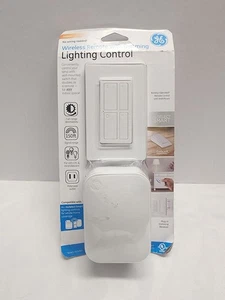 GE Wireless Remote with Lamp Dimmer Lighting Control White New - Picture 1 of 4