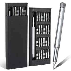 25-in-1 Feinmechaniker Schraubendreher Set, Magnetischer Schraubenzieher 24 Bits - Bild 1 von 7