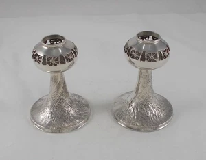 *RAR* P. Sarpaneva par de candelabros en Samorodok Nugget Design plata 830 #2 - Imagen 1 de 14