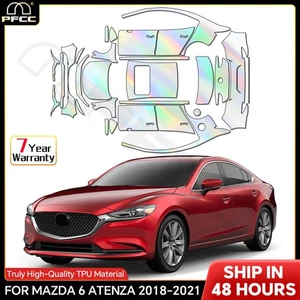 2018-2021 Mazda 6 Atenza Full Vehicle PreCut PPF Kit Paint Protection Film Gloss - Foto 1 di 20