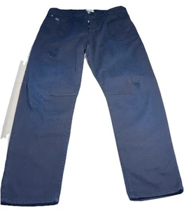 NWT! Brunello Cucinelly Boy's Distressed Jeans Navy ( 12+) - Picture 1 of 9