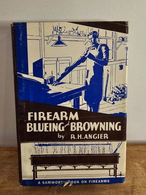 Arma de fuego R.H.Angier azul y marrón con cubierta antipolvo Foto 1 de 4