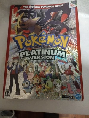 Pokemon Platinum Version Official Pokemon Strategy Guide No Map Poster - Image 1 of 2