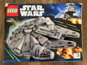 Lego 7965 Star Wars Millennium Falcon Instruction Book #2 Only