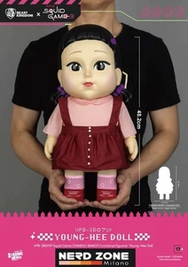 BEAST KINGDOM Squid Game Netflix Syaking Bang Young Hee Doll Functional Figure - Imagen 1 de 8