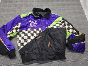 Vintage Team Arctic Cat Racing Ski Snowmobile Jacket Women's Size Med Thinsulate - Picture 1 of 3