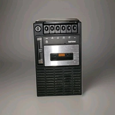 Grabadora de casete Philips N2270 1976 embalaje original con cinta, coleccionable  Foto 1 de 4