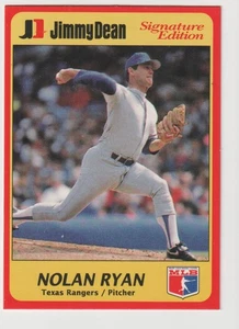 1991 Jimmy Dean #24 Nolan Ryan - Picture 1 of 2