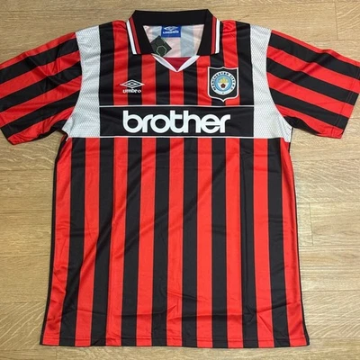 Manchester City 1994-1996 Away Football Shirt - Image 1 of 4