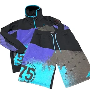 Sudadera Staple World Renown Marca Paloma #75 XXL Negro/Azul/Gris/Púrpura - Imagen 1 de 20