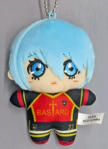 Blue Lock Hyoori Izuhiro Plush Mascot Keychain 10cm Ball Chain Used Exhibition - Picture 1 of 1