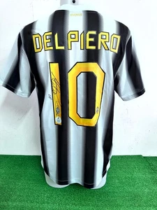MAGLIA JUVENTUS DEL PIERO MATCH WORN ISSUE SHIRT JERSEY CAMISETA 2011/2012 COA - Picture 1 of 8