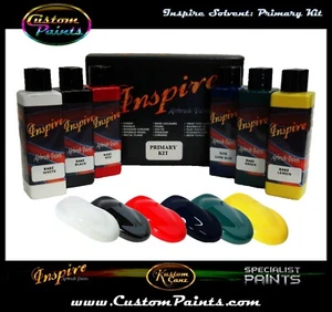 INSPIRE AIRBRUSH PRIMÄRKIT (Lösungsmittel), KUNDENFARBE, HOK, KÜNSTLER, MOTORRAD - Bild 1 von 1