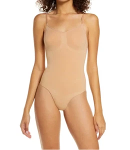Skims Sculpting Sleeveless Bodysuit With Snaps Ochre Size XXS / XS - Picture 1 of 8