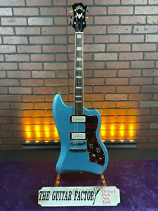 Guild Newark St. Collection S-200 T-Bird ST P90 - Pelham Blue - W/Guild Gig Bag - Picture 1 of 11