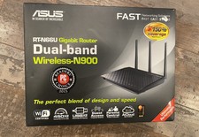 Asus RT-N66U Gigabit Dual-Band Wireless N900 Router 2.4/5GHz USBx2 IN BOX White