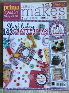 PRIMA Makes #13 Start today....143 Crafts ideas for you and your kids! - Picture 1 of 8