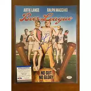 Estrella de comedia autografiada de la Liga de la Cerveza firmada por Artie Lange 11x14 PSA - Imagen 1 de 1