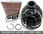 Boot Outer Cv Joint Kit 72.6X89.2X20.2 For Nissan Ad Van Vb11 (1982-1990)